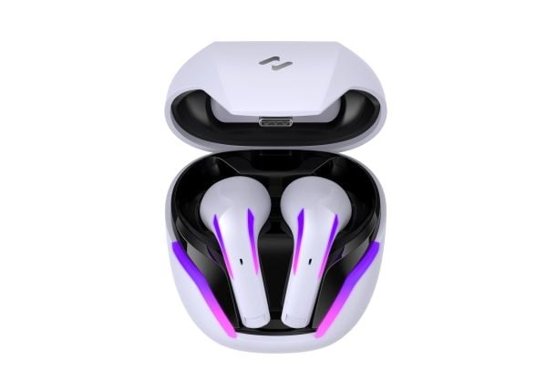 Havit TW970 (White), True Wireless Stereo (TWS), Samtaler/musikk, Hodetelefoner, Hvit