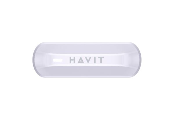 Havit TW970 (White), True Wireless Stereo (TWS), Samtaler/musikk, Hodetelefoner, Hvit