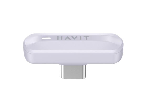 Havit TW970 (White), True Wireless Stereo (TWS), Samtaler/musikk, Hodetelefoner, Hvit