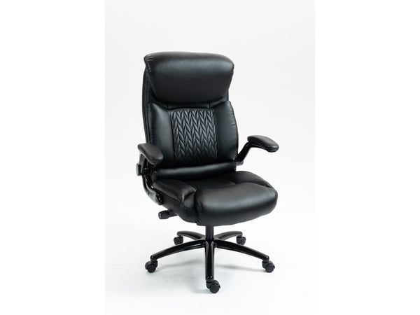 Activejet YK7406-1 BK, Polstret Sete, Polstret Rygg, Sort, Sort, Lær, Polyuretan (PU), Skum