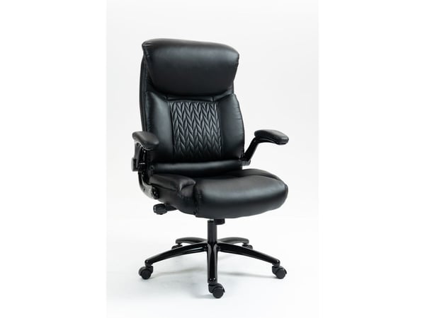 Activejet YK7406-1 BK, Polstret Sete, Polstret Rygg, Sort, Sort, Lær, Polyuretan (PU), Skum