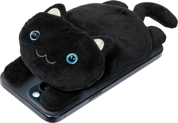MAGMOJI Kitty - Lomme for mobiltelefon / kredittkort - MagSafe-samsvar - plysjtøy