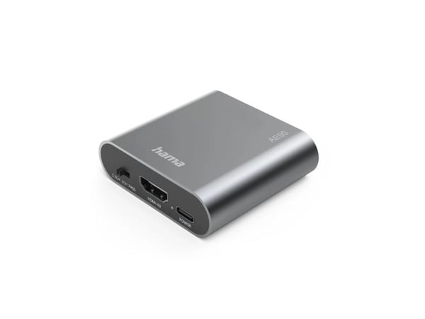 Hama 00205100, Sølv, HDMI, 3.5 mm, Hunkjønn, Hunkjønn, 58 mm