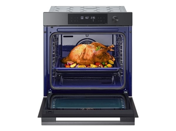 LG WS7D7631WB, Stor, Elektrisk ovn, 76 L, 76 L, 1500 W, Pyrolyse