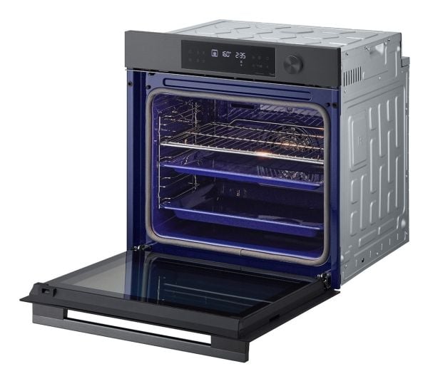 LG WS7D7631WB, Stor, Elektrisk ovn, 76 L, 76 L, 1500 W, Pyrolyse