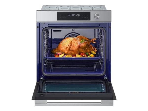 LG WSED7612S, Stor, Elektrisk ovn, 76 L, 76 L, 1500 W, Pyrolyse