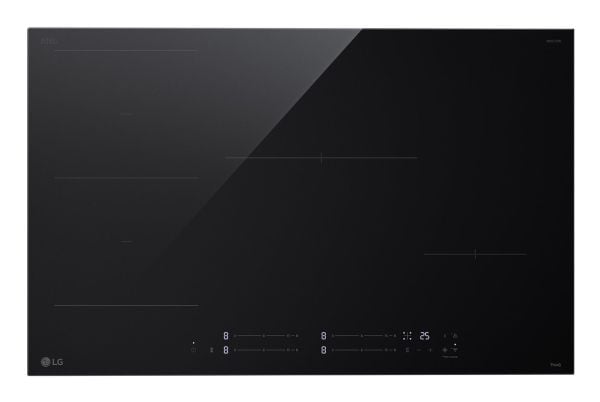 LG CBIZ3035B, Sort, Innebygget, 80 cm, Sonebasert induksjon, Glass-keramikk, 4 zone(s)