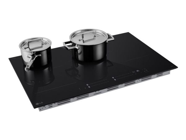 LG CBIZ3035B, Sort, Innebygget, 80 cm, Sonebasert induksjon, Glass-keramikk, 4 zone(s)