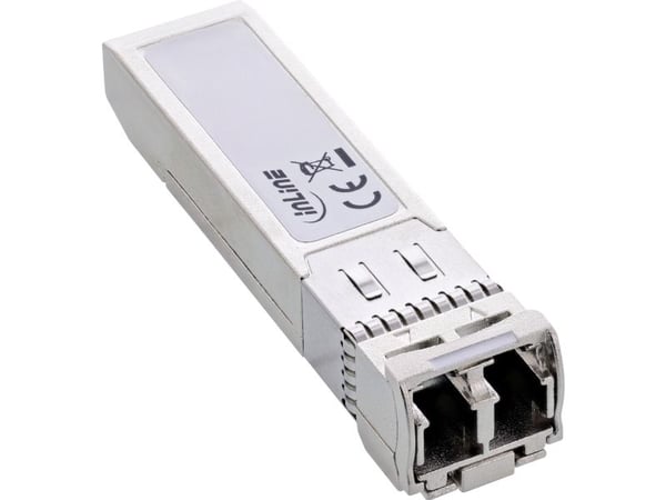 InLine SFP+ -moduuli valokuitu 1550 nm singlemode LC-liitännällä - 100 km - 10 Gb/s (32335U)