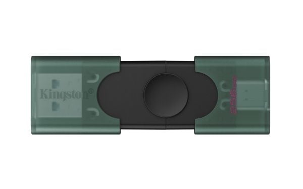 Kingston DataTraveler Duo - USB-flashstasjon - 256 GB - USB 3.2 Gen 1 / USB-C