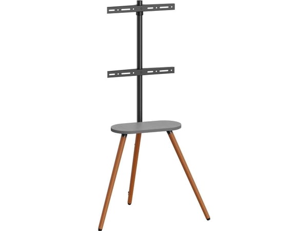 InLine woodstand II - TV-stativ med hylle - stativ - 43"-65" (110-165cm) (23133W)