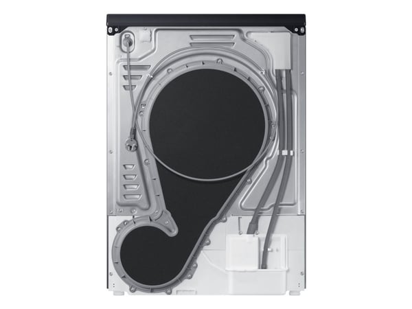 Samsung DV90DG52A0ABLE, Frittstående, Frontmatet, Varme pumpe, Sort, Rotasjon, Riktig/Høyre