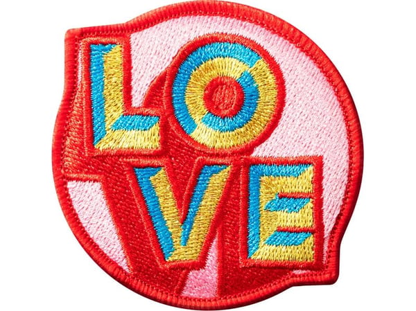 MAGMOJI Badge Love - Logo badge for mobiltelefon
