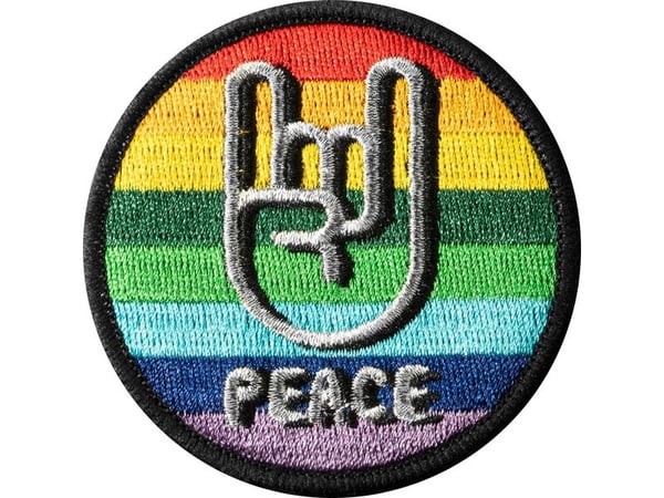 MAGMOJI Badge Peace - Logo badge for mobiltelefon