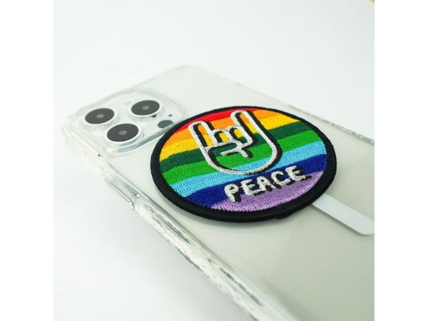 MAGMOJI Badge Peace - Logo badge for mobiltelefon