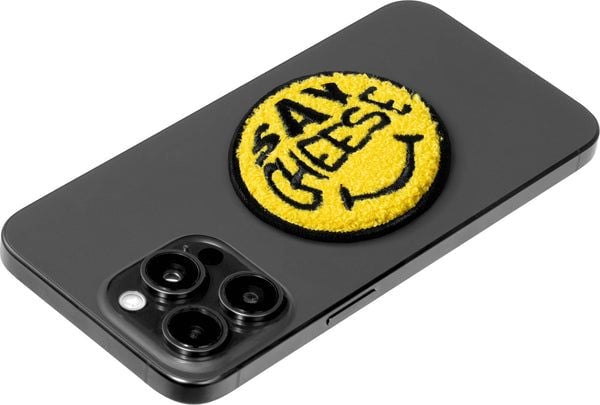 MAGMOJI Badge Say Cheese - Logo badge for mobiltelefon