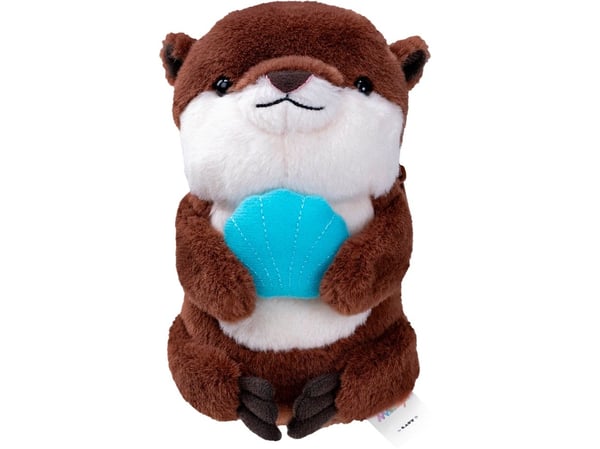 MAGMOJI Ocean Otter - Lomme for mobiltelefon / kredittkort - MagSafe-samsvar - plysjtøy, nylon zipper