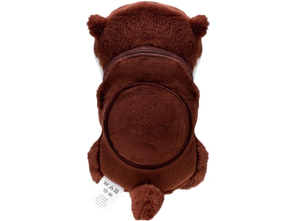 MAGMOJI Ocean Otter - Lomme for mobiltelefon / kredittkort - MagSafe-samsvar - plysjtøy, nylon zipper