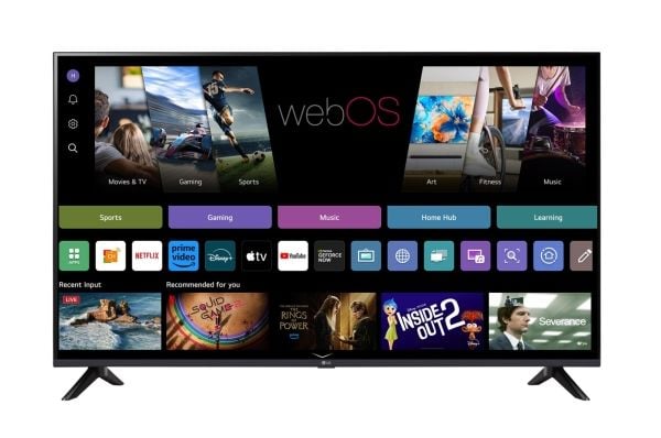 TV LG AI UA73 4K TV | 43UA73003LA | 43 | Smart TV | webOS 25 | UHD | Svart