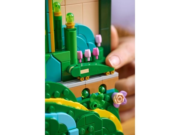 LEGO Wicked 75685 Emerald City-veggkunst