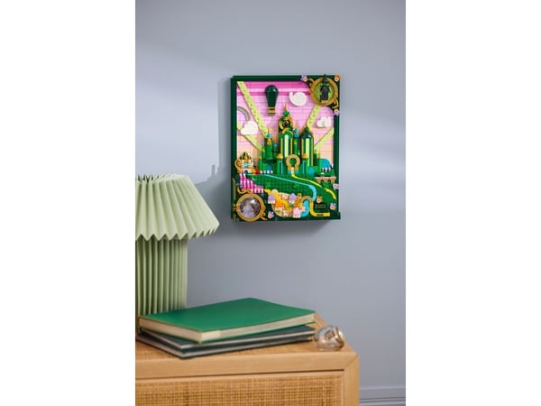 LEGO Wicked 75685 Emerald City-veggkunst