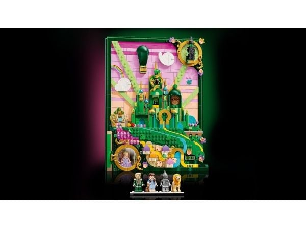 LEGO Wicked 75685 Emerald City-veggkunst