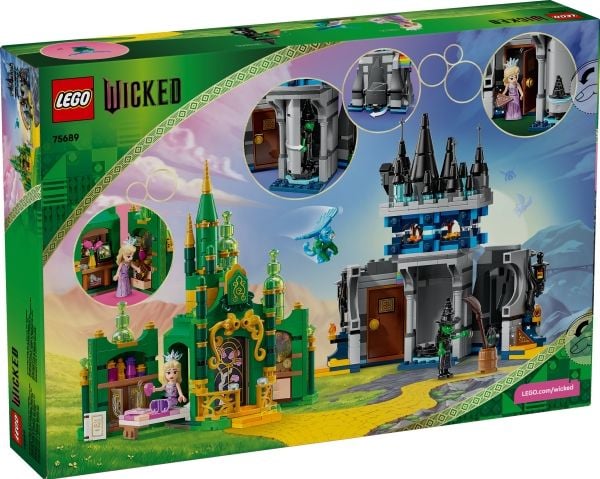 LEGO Wicked 75689 Emerald City og Kiamo Ko-slottet