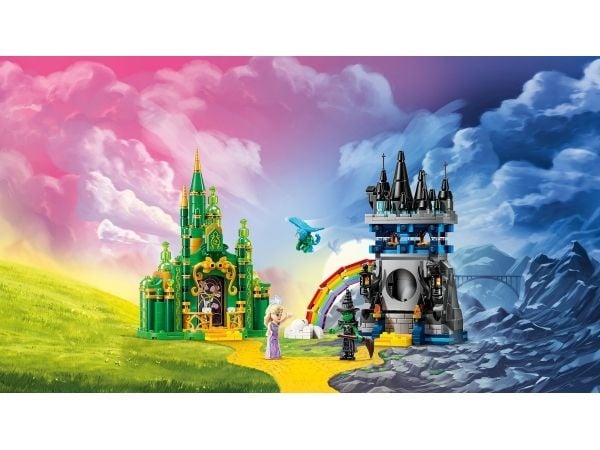 LEGO Wicked 75689 Emerald City og Kiamo Ko-slottet