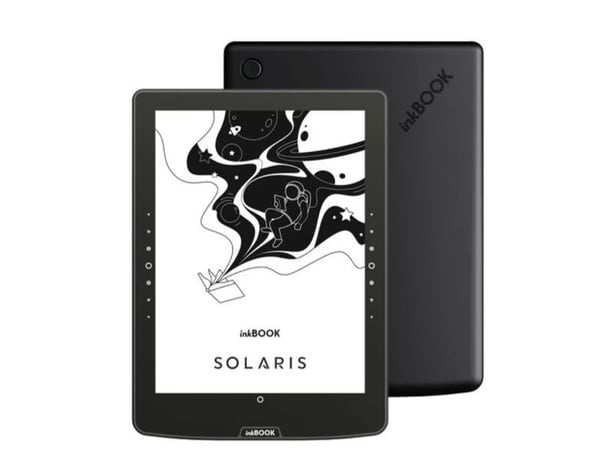 inkBOOK Solaris - eBook-leser - inkBOOK OS - 32 GB - 6" monokrom E Ink Carta EPD (1024 x 758) - berøringsskjerm - Wi-Fi, Bluetooth - svart