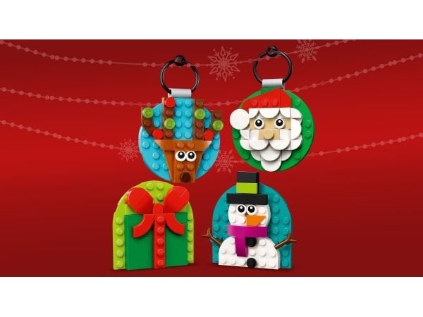 LEGO 40744 Christmas Ornament Selection