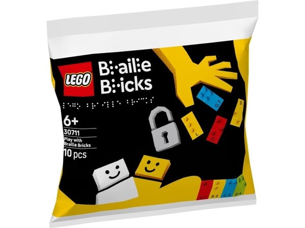LEGO Braille Bricks 30711 Lek med blindeskriftklosser