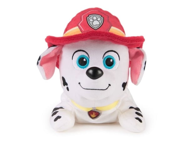 Paw Patrol bamse-hatt & halsbånd 20 cm - Marshall