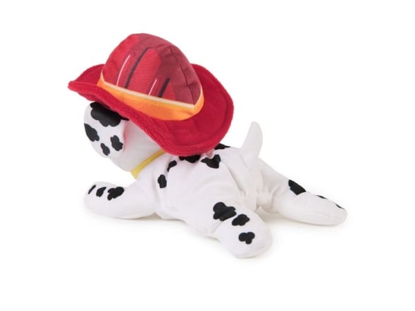 Paw Patrol bamse-hatt & halsbånd 20 cm - Marshall