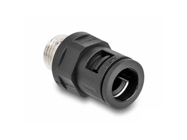 DeLOCK 60453, Liitinliitos, Musta, Messinki, Muovi, M16, 1,15 cm, IP68