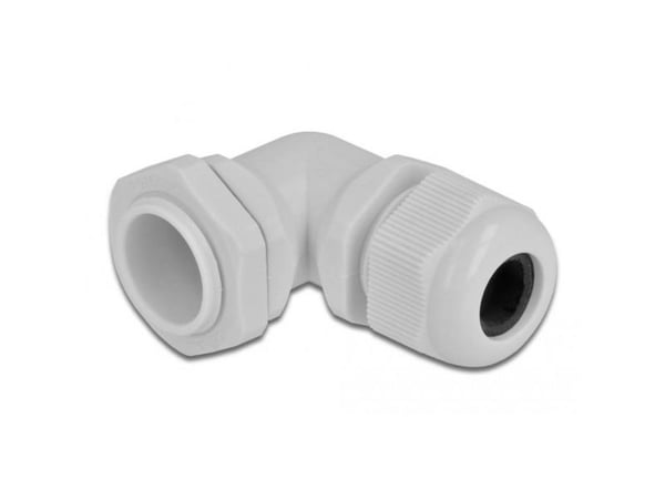 DeLOCK 60334, Harmaa, Muovi, 1 kpl, Kulmikas, PG16, 1 cm