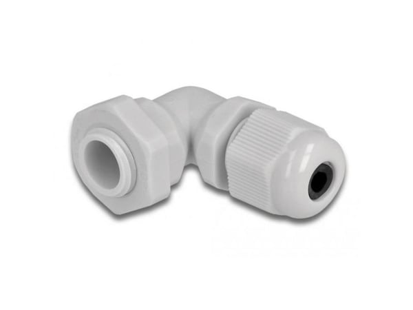 DeLOCK 60293, Harmaa, Muovi, 1 kpl, Kulmikas, PG7, 1,1 cm