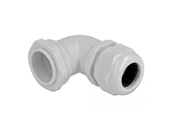 DeLOCK 60338, Harmaa, Muovi, 1 kpl, Kulmikas, PG29, 1,1 cm