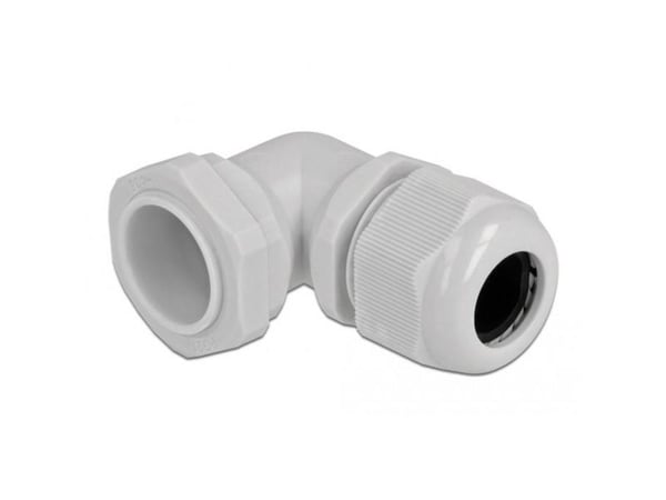 DeLOCK 60336, Harmaa, Muovi, 1 kpl, Kulmikas, PG21, 1,1 cm