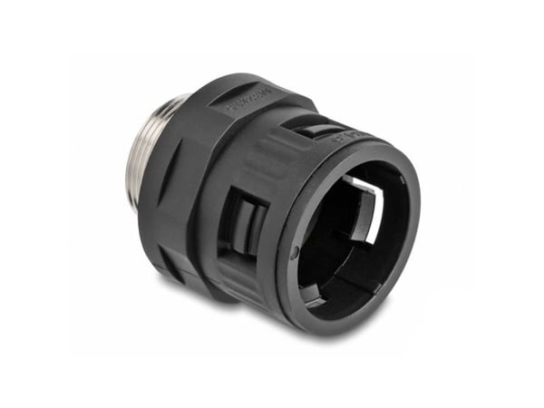 DeLOCK 60456, Liitinliitos, Musta, Messinki, Muovi, M32, 1,4 cm, IP68