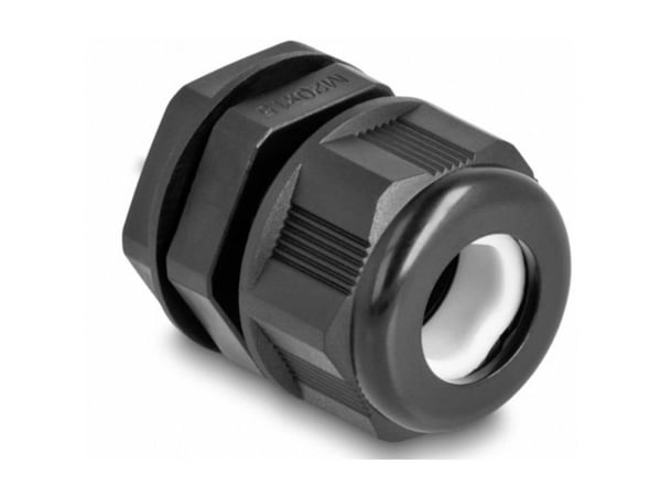 DeLOCK 60471, Musta, Polyamidi, 2 kpl, M20, 9 mm, 3 cm