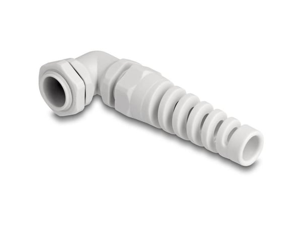 DeLOCK 60584, harmaa, muovi, 1 kpl, kulmikas, PG11, 9 mm