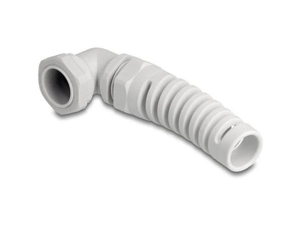 DeLOCK 60590, Grå, Plast, 1 st, Vinklad, PG21, 1 cm
