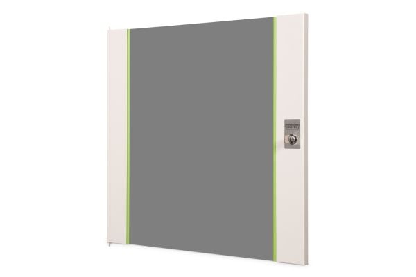 Digitus DN-19 D-12-U, Dør, Glass, Metall, Grå, 1 stykker, 3,75 kg
