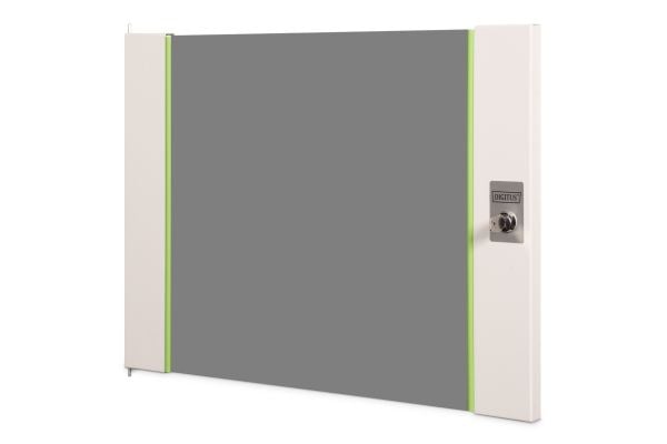 Digitus DN-19 D-09-U, Dør, Glass, Metall, Grå, 1 stykker, 2 kg