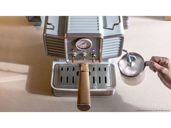 Cecotec Power Espresso 20 Tradizionale, Espressomaskin, 1,5 l, 1350 W, Rustfritt stål