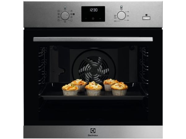 Electrolux EOD3H50TX, Medium, Elektrisk ovn, 72 l, 2980 W, 72 l, Innebygget