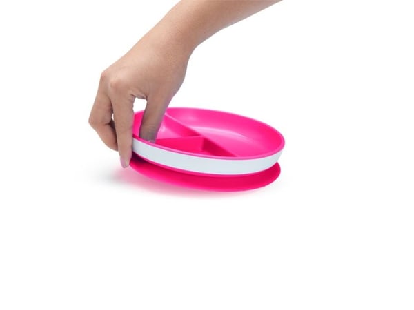 Munchkin Stay Put Suction Plate, Flerfarget, 6 måned(er), Plast