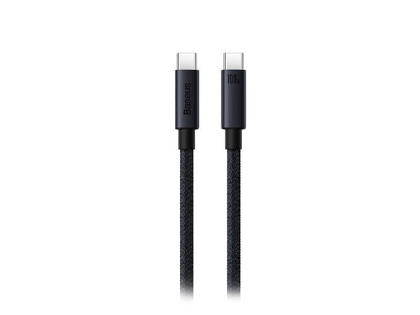 Baseus Cafule, 1 m, USB C, USB C, 480 Mbit/s, Sort, Grå