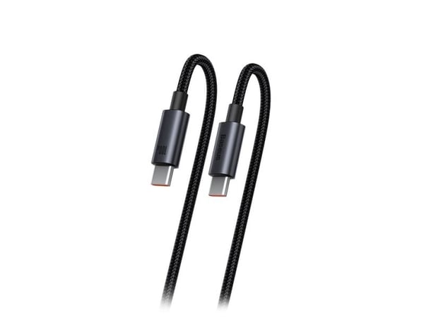 Baseus Cafule, 1 m, USB C, USB C, 480 Mbit/s, Sort, Grå