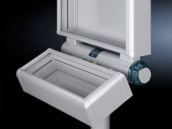 Rittal Neigungskupplung für Tragarmsystem CP 60, Aluminium, Grå, Lysegrå